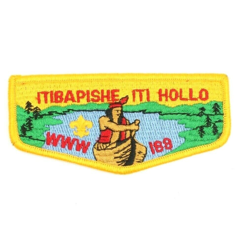 Itibapishe Iti Hollo Lodge 188 Flap Central North Carolina Council BSA