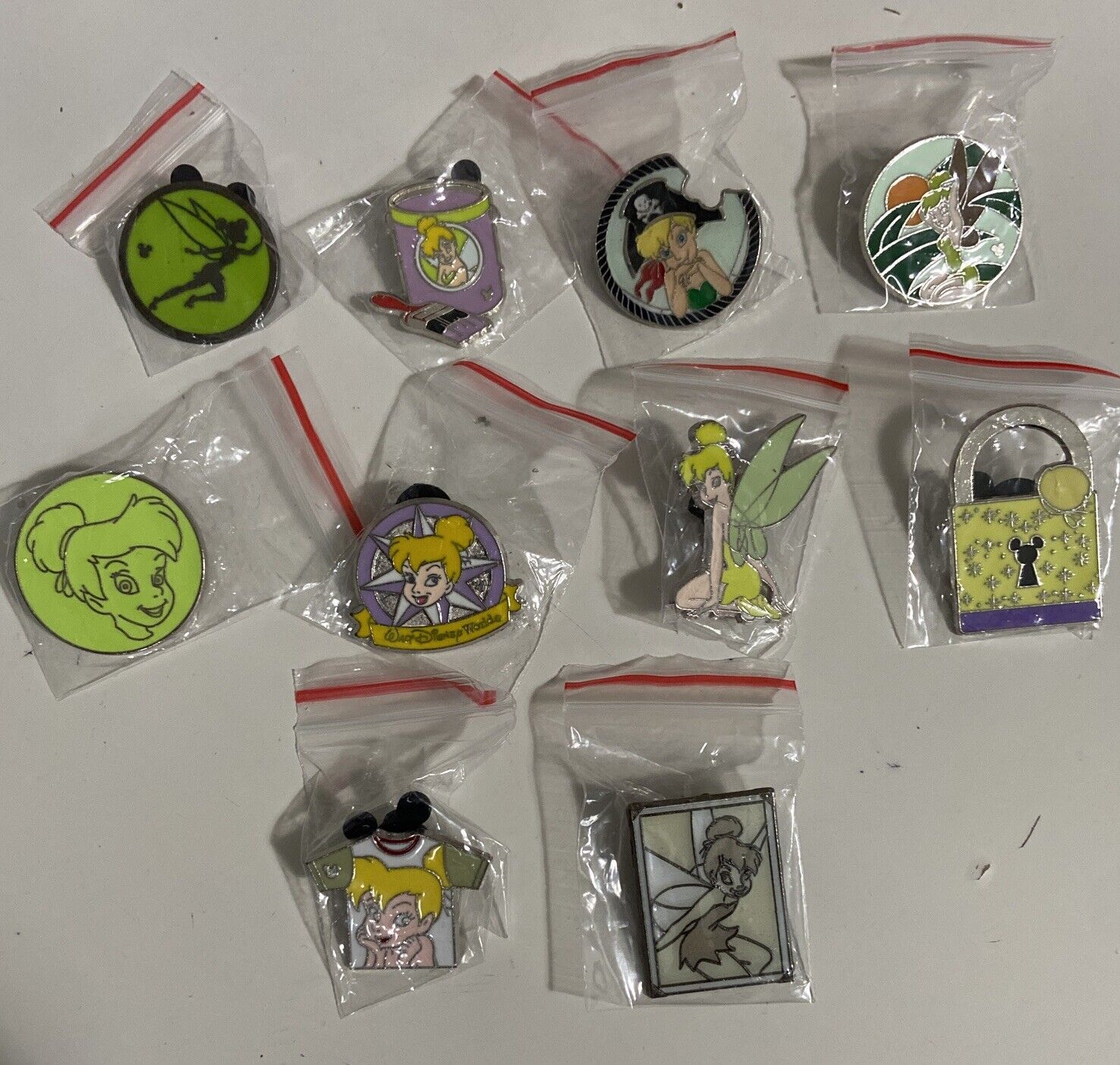 Disney Tinkerbell Only Pins lot of 10