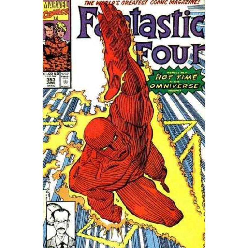 Fantastic Four #353  - 1961 series Marvel comics NM minus [k&