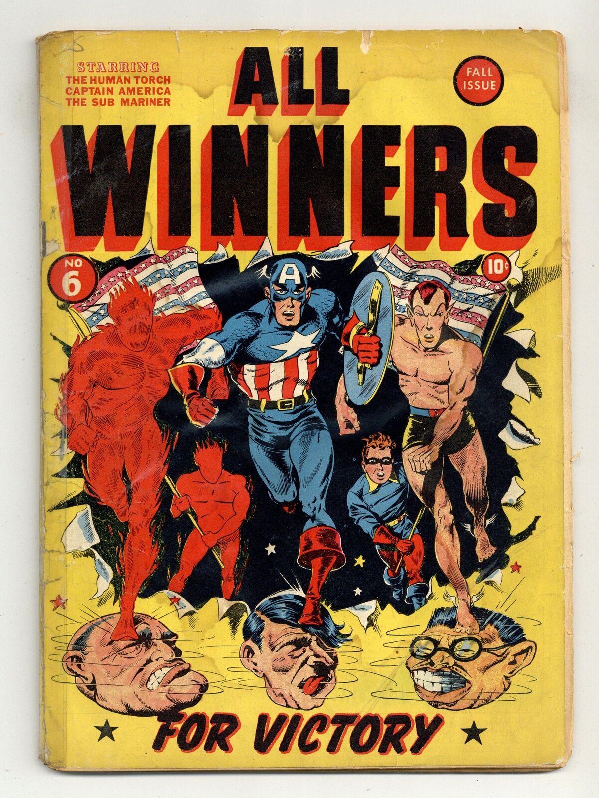 All Winners Comics #6 FR 1.0 1942