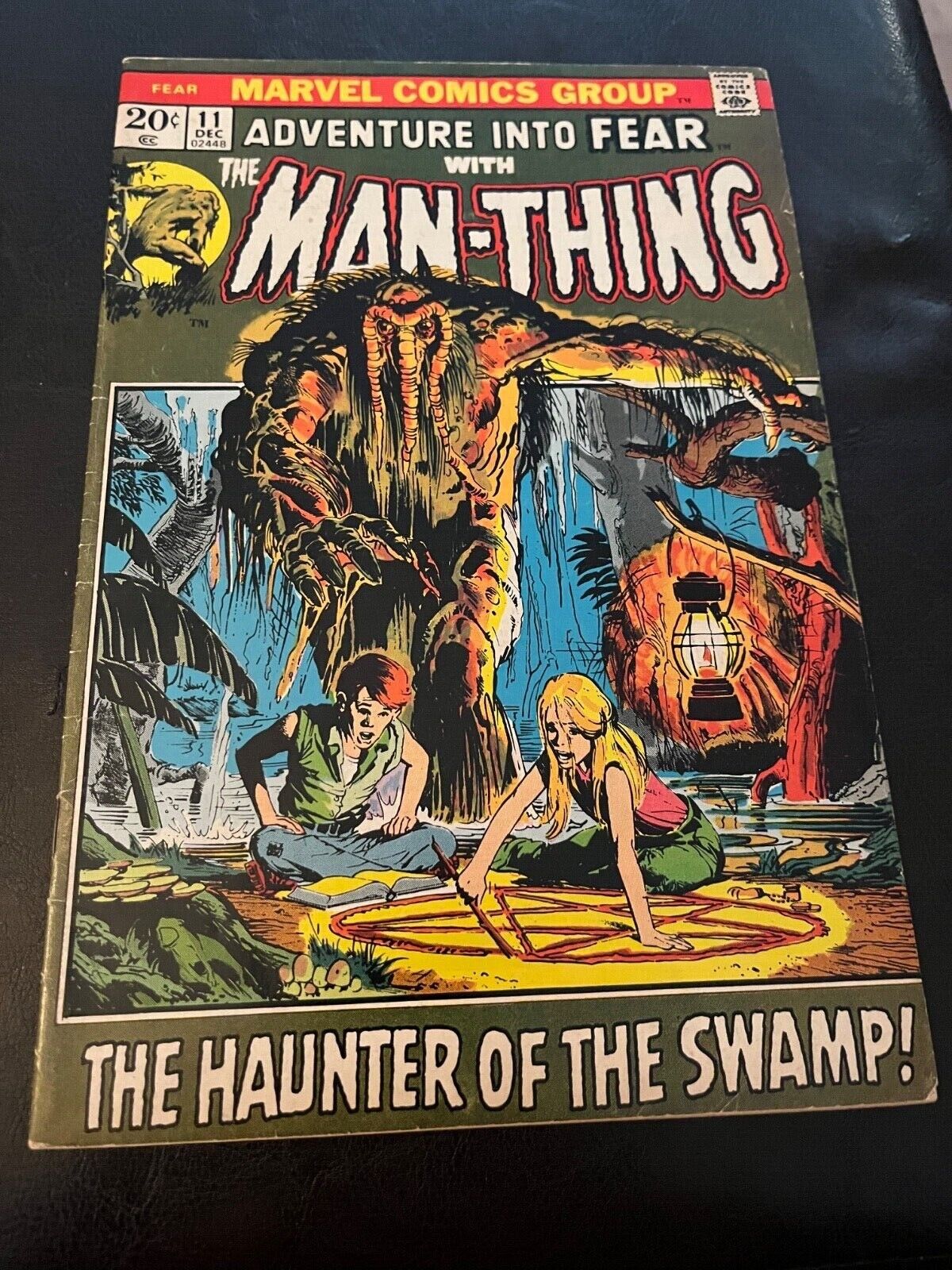 🔥The Man Thing #11 1st Appearance of Jennifer Kale. Dec. 1972. 🔑Key Issue.