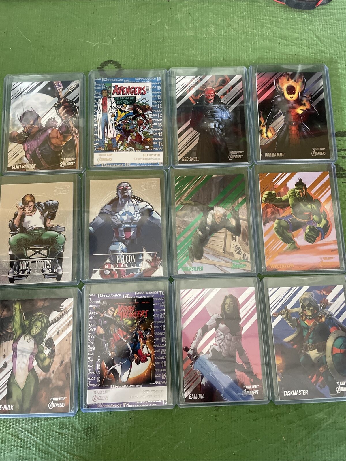Marvel Avengers - 22 Fleer Ultra Card Lot - 74 Total Cards