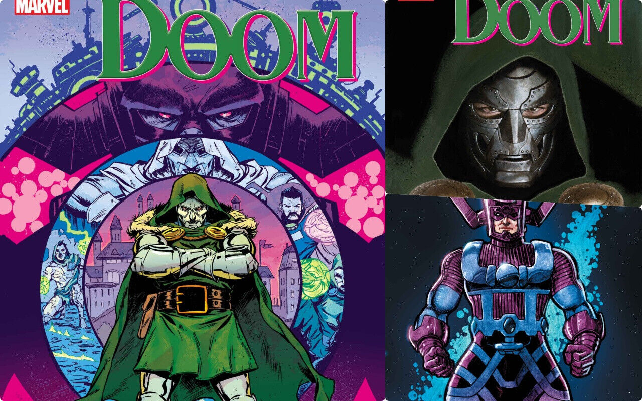 Doom #1 Cover A, Granov, Perez First Print Hickman 2024 3 Cover Set
