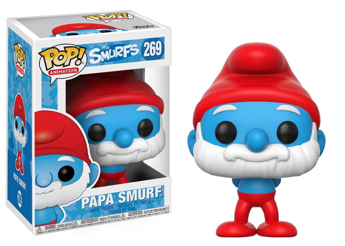 New Pop Animation: Smurfs - Papa Smurf 3.75\