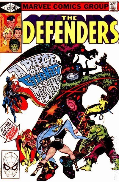 Defenders #92 FN+ 6.5 1981 Stock Image