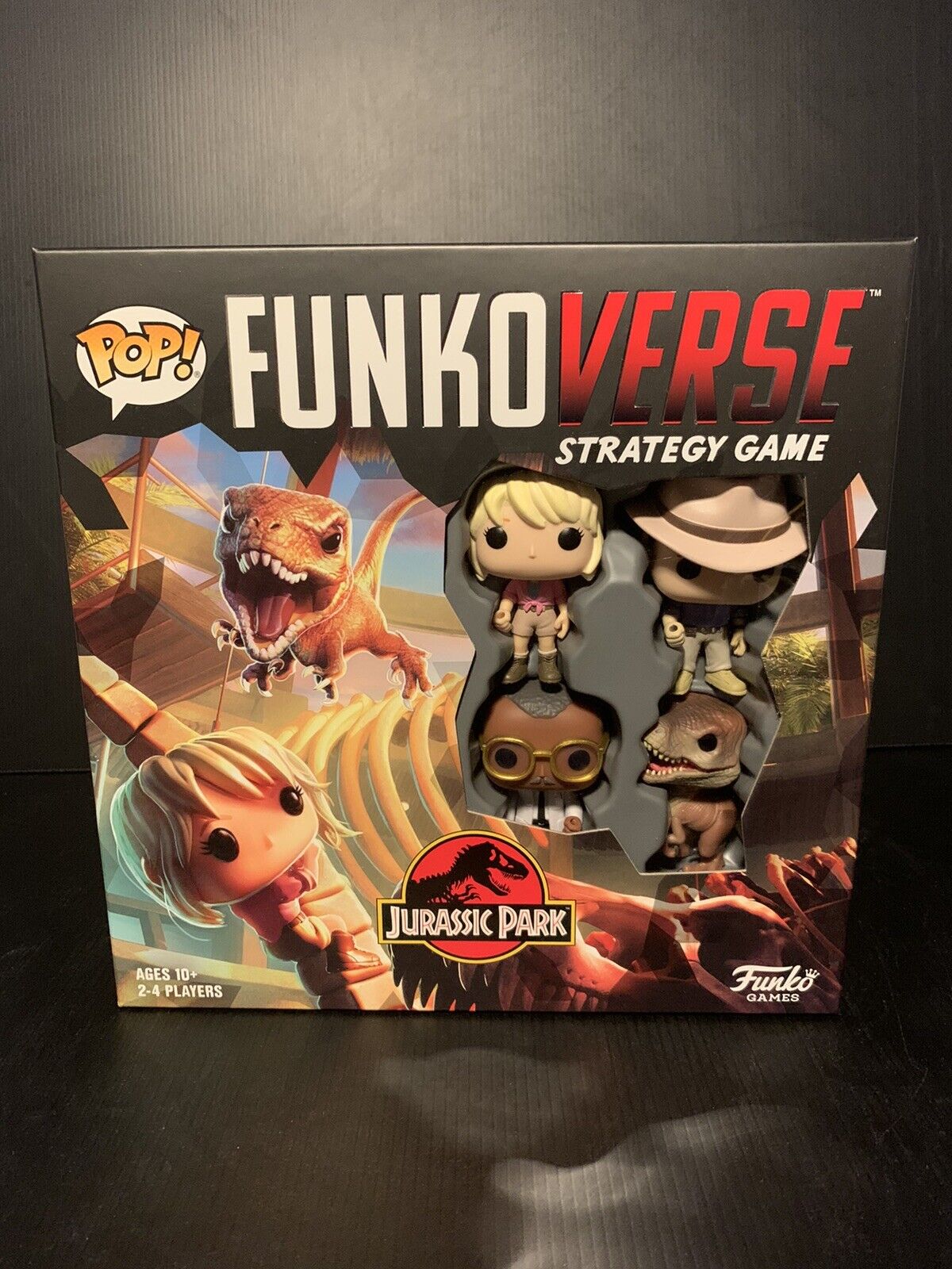 Jurassic Park Funkoverse Strategy Game-Funko Pop