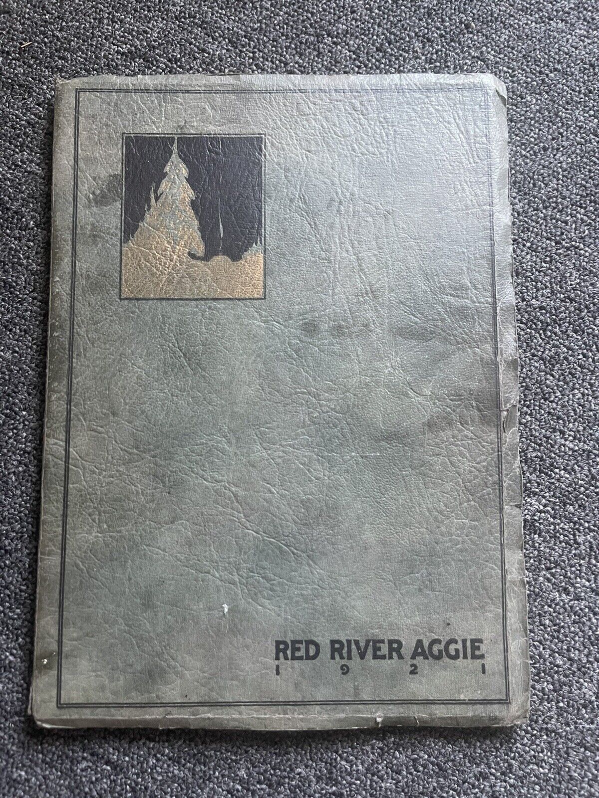 1921 red river aggie senior yearbook nw school of agriculture crookston Minn