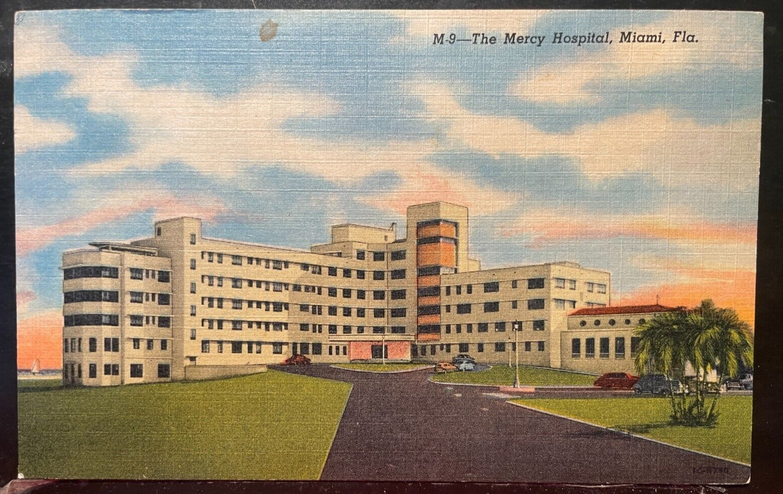 Vintage Postcard 1957 Mercy Hospital, Miami, Florida (FL)