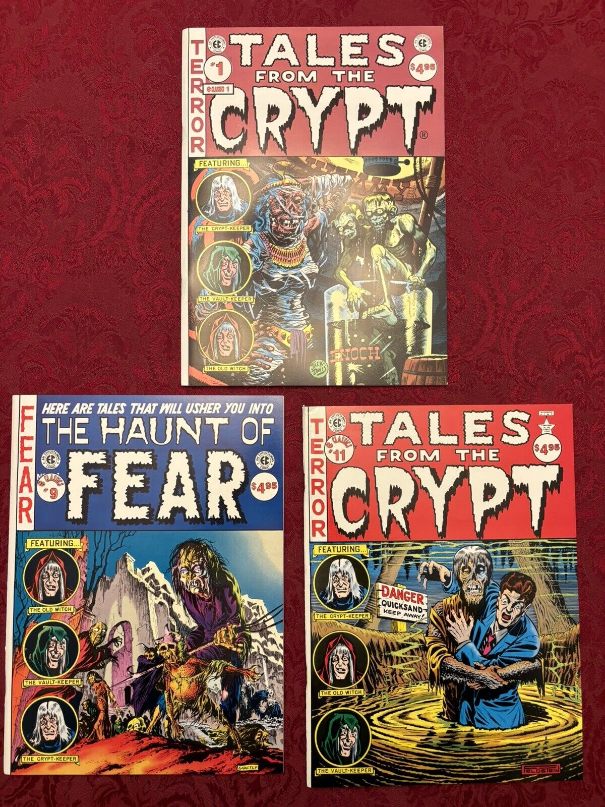 EC CLASSICS #1 (1985), 9 & 11 TALES FROM THE CRYPT HAUNT OF FEAR - SWEET