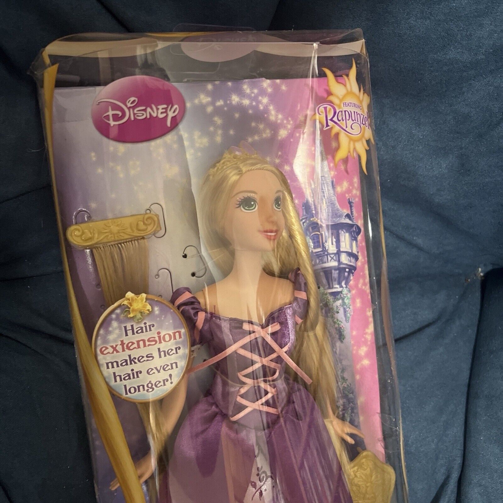 **NEW 2010 Disney Tangled Rapunzel Doll Hair Extensions Mattel
