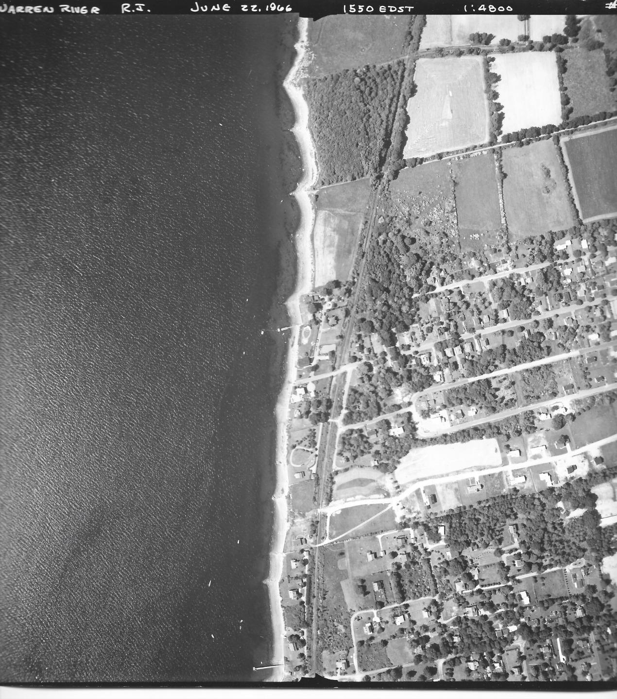 4 1966 Aerial Photos Warren & Bristol Rhode Island Jacobs Point
