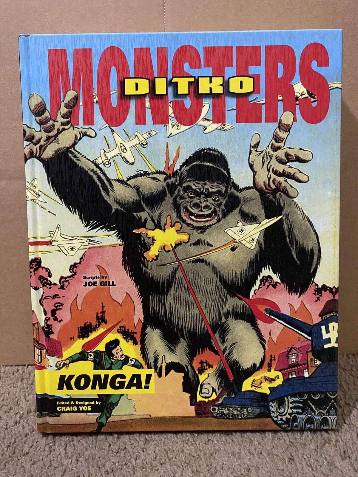Steve Ditko MONSTERS KONGA Hardcover Craig Yoe IDW Horror New King Kong
