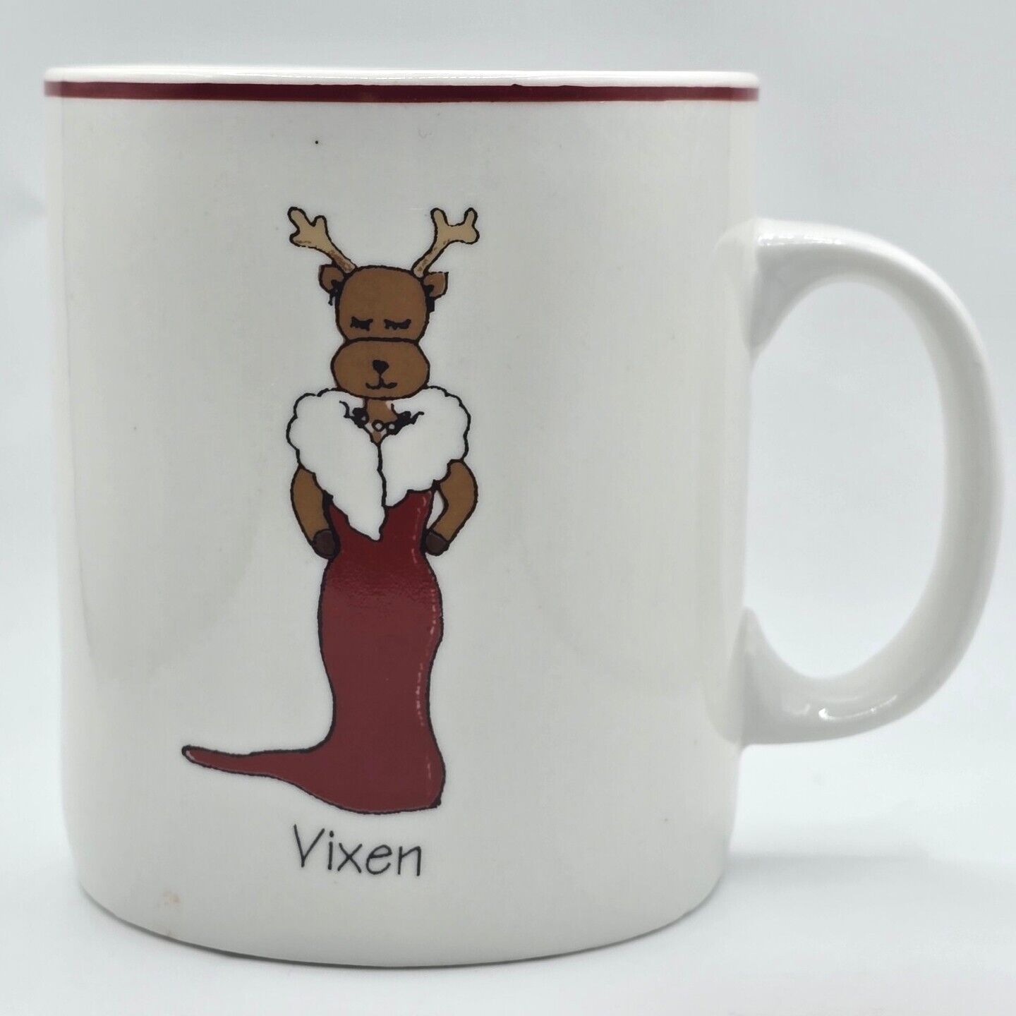 Vixen Coffee Tea Mug Santa\'s Reindeer  Replacement LTD Commodities