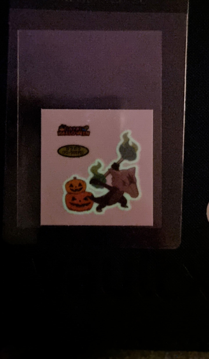 glow (ind)Pokemon Mini Sticker Nintendo Japanese Very Rare From Japan (gradable)