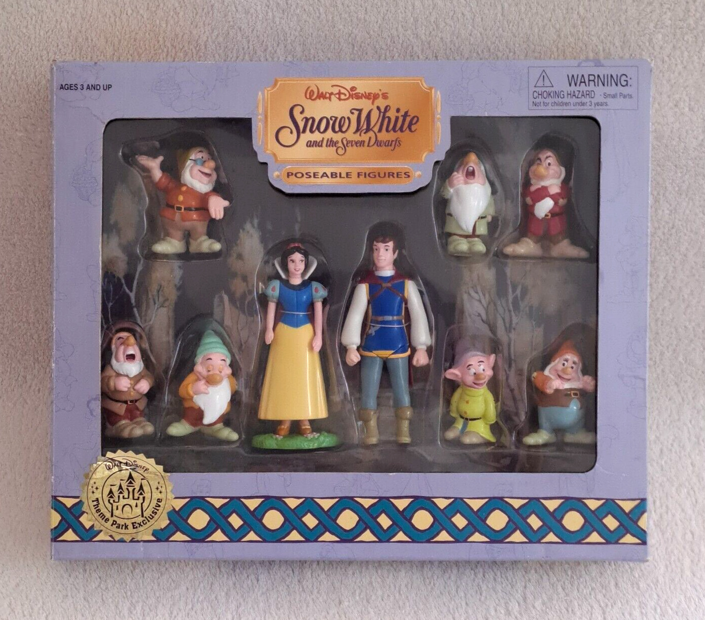 Walt Disney\'s Snow White and the Seven Dwarfs Set of Figures - Euro Disney 1992