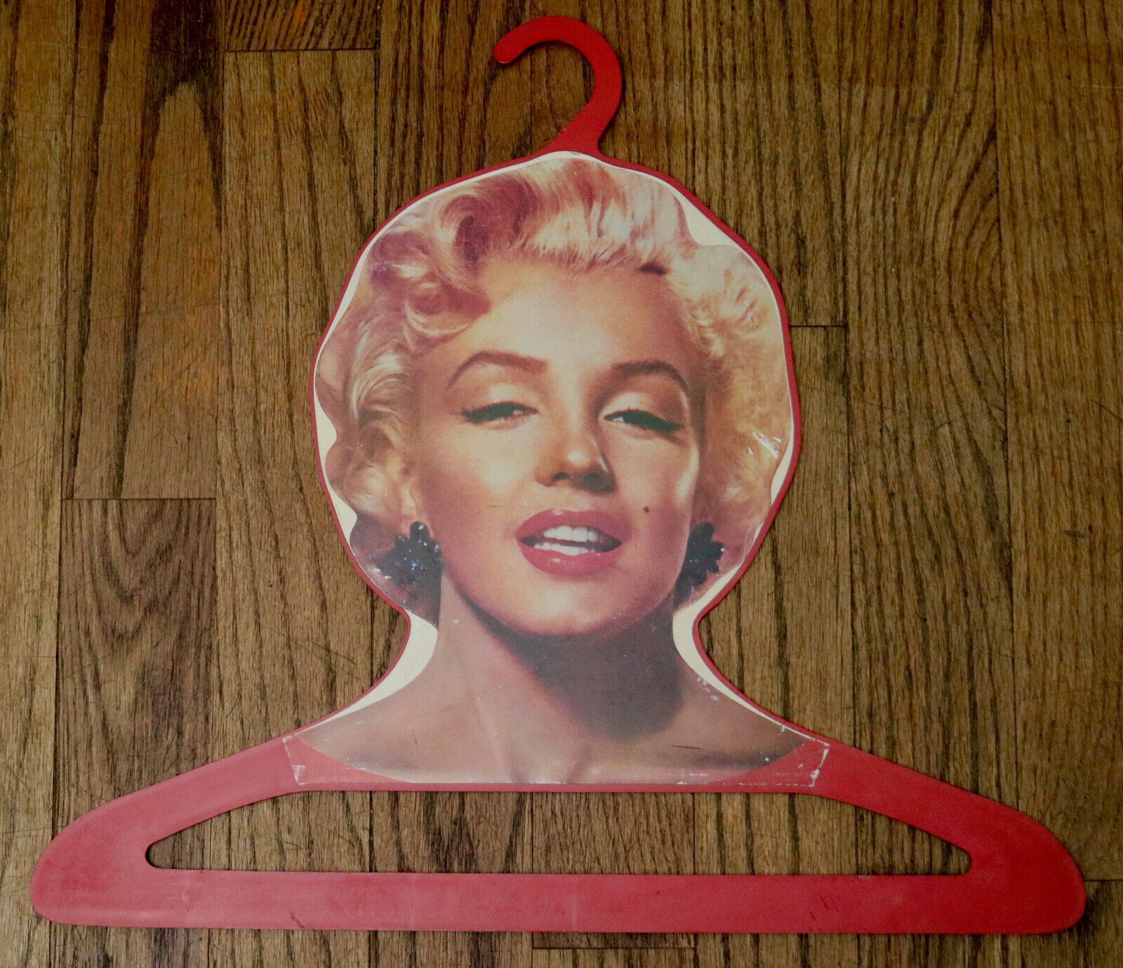 Marilyn Monroe vintage plastic clothes hanger