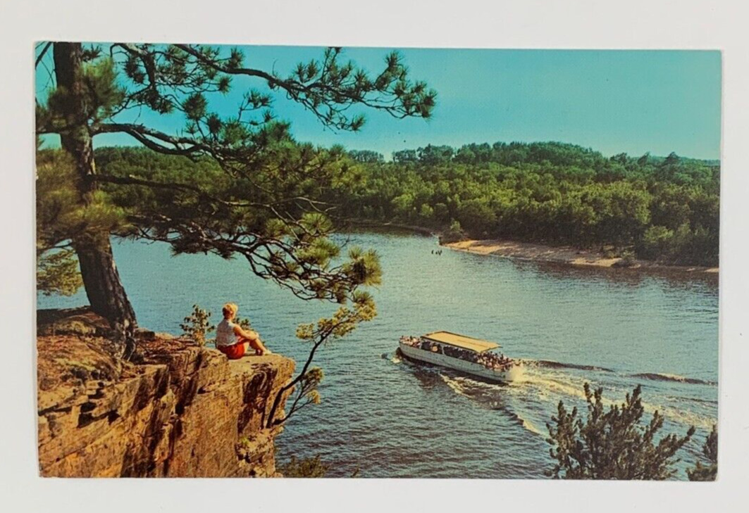 A Summer Day in the Dells Wisconsin Dells Wisconsin Postcard Unposted
