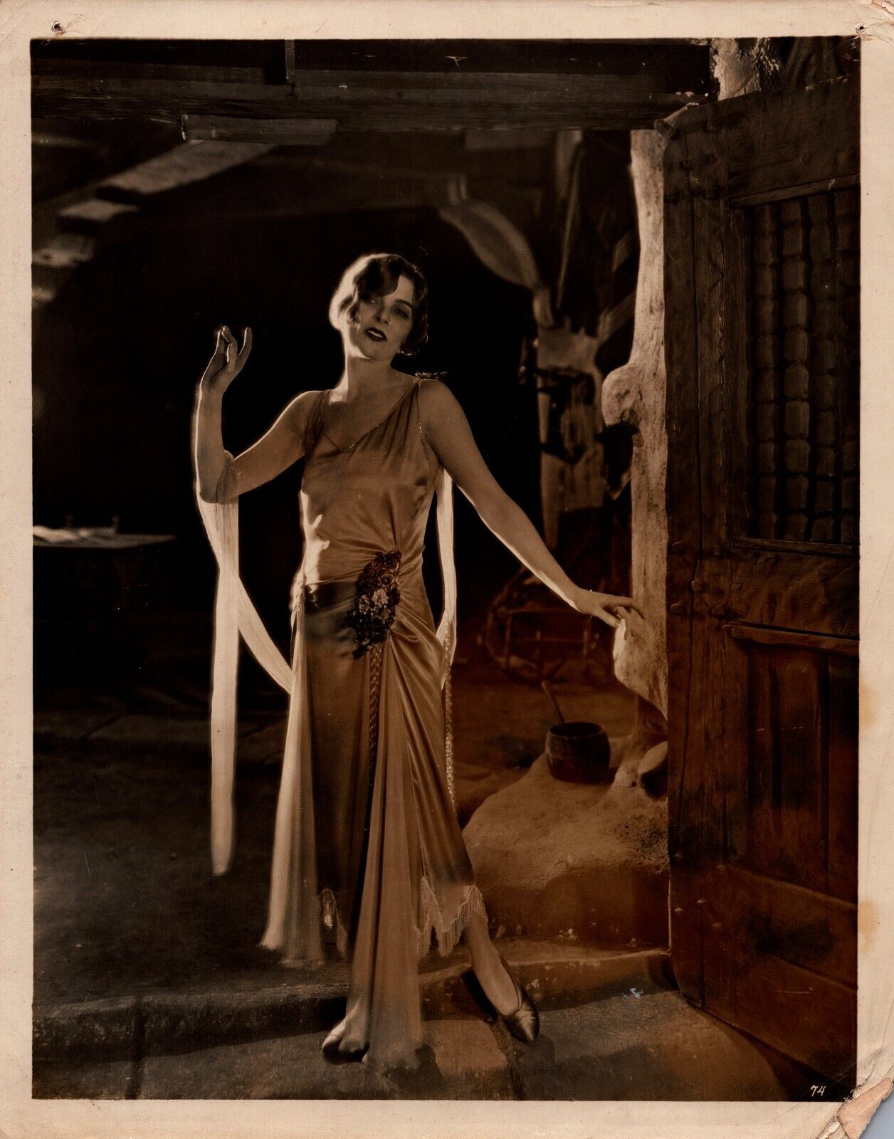 Unknow Actress (1920s) 🎬⭐ Original Vintage - Stylish Silent Film Photo K 336