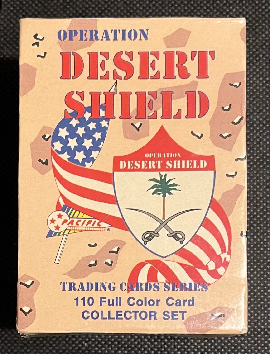 Operation Desert Shield Trading Cards - 1991 Factory Sealed 110 Set