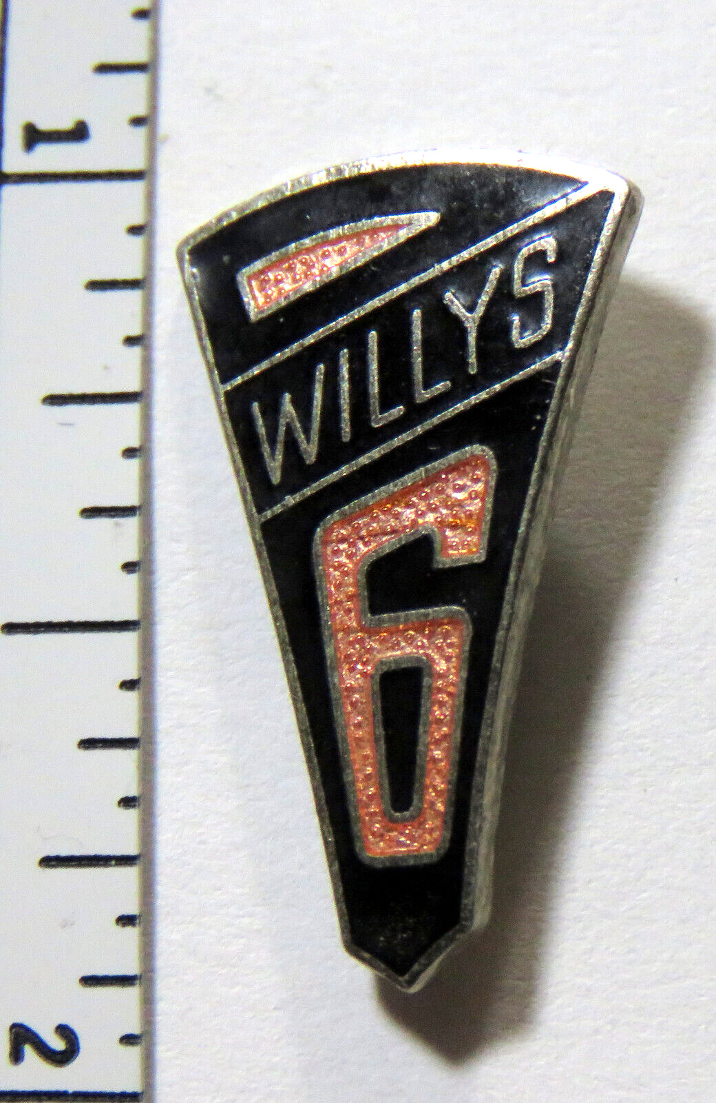 Vintage Willys 6 Six Pin