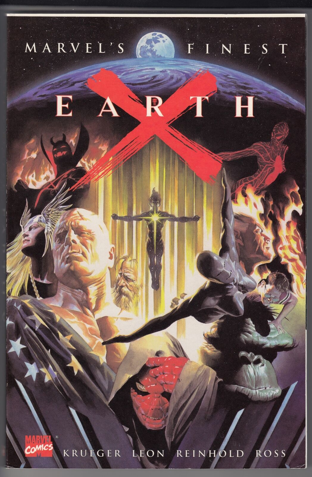 Marvel Earth X Epic TPB Trade Paperback Alex Ross Graphic Novel 1st Print 2000