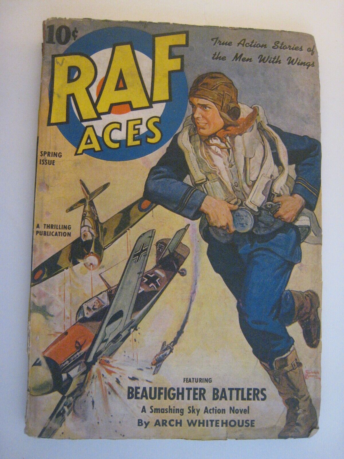 ' RAF Aces ' Pulp.. Spring 1942 ... V. 2  # 1