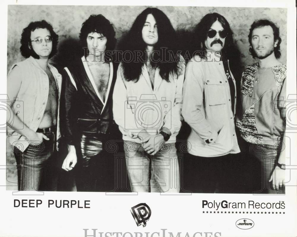 1985 Press Photo Deep Purple, Music Group - lrp99167