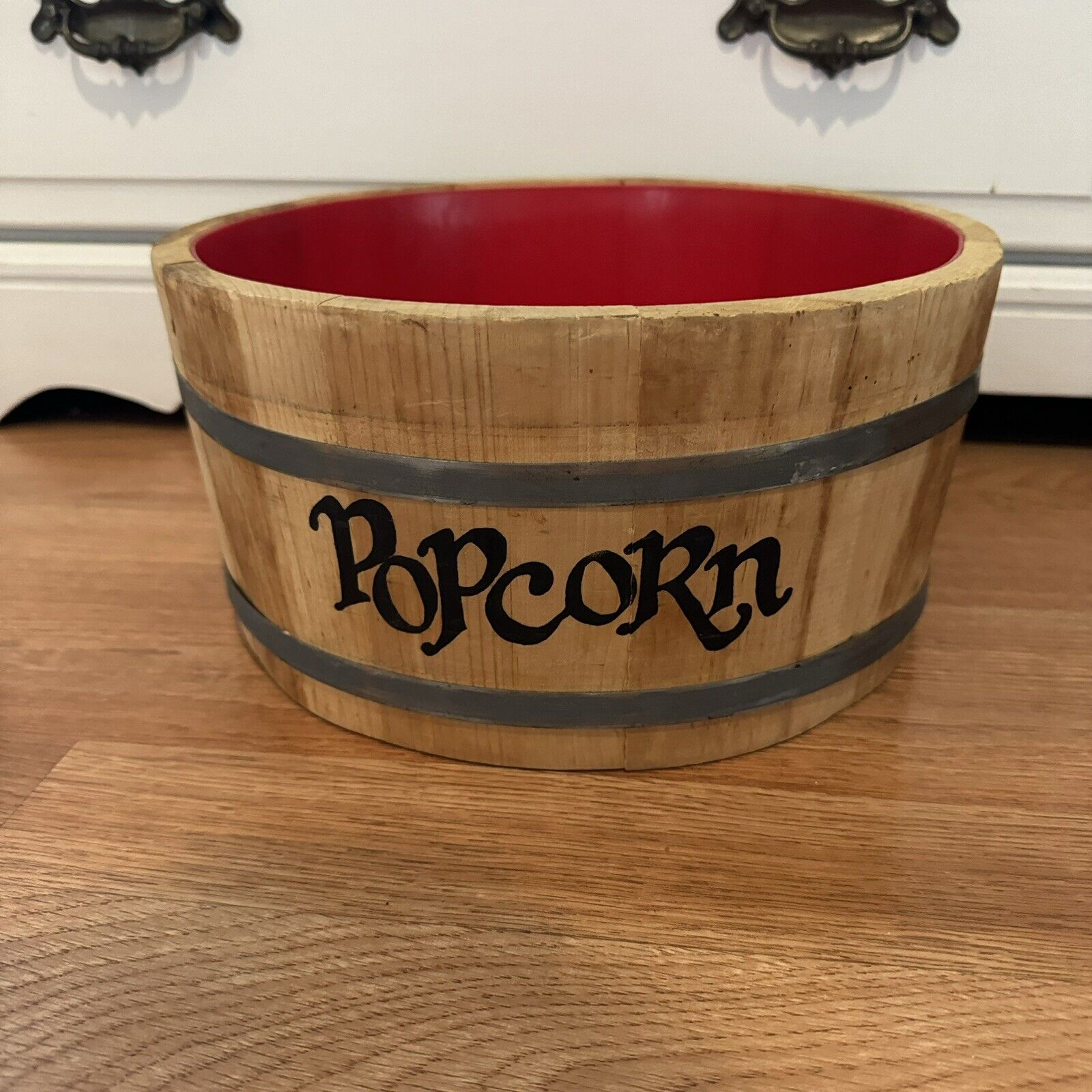Wooden Popcorn Bucket