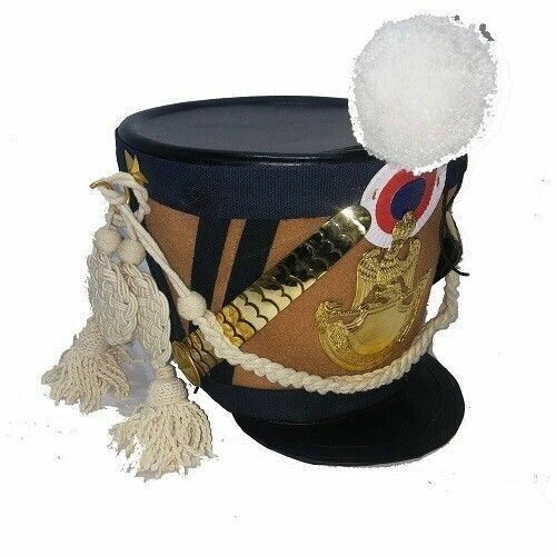 Tschako Grenadier Pickelhaube shako Helmet larp Napoleon Reenactment Mustered