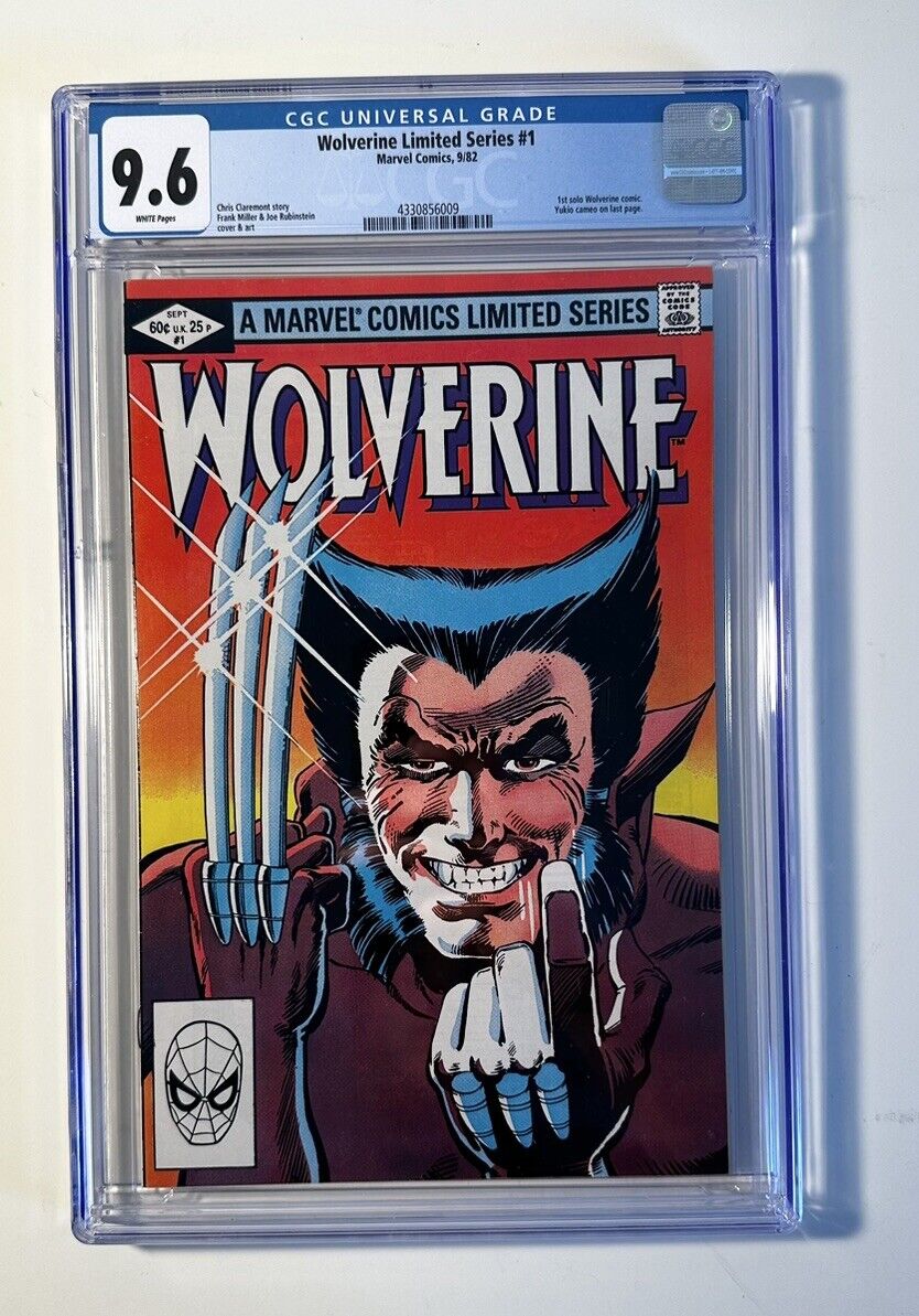 Wolverine Limited Series #1 CGC 9.6 [White Pages]