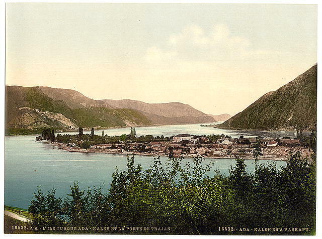 Photo:Turkeningel,Ada Kaleh,Danube,Tatra,Austro-Hungary,1890s