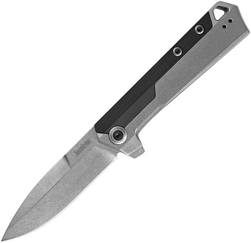 Kershaw Oblivion Folding Knife Framelock Nylon 8Cr13MoV Spear Point 3860X