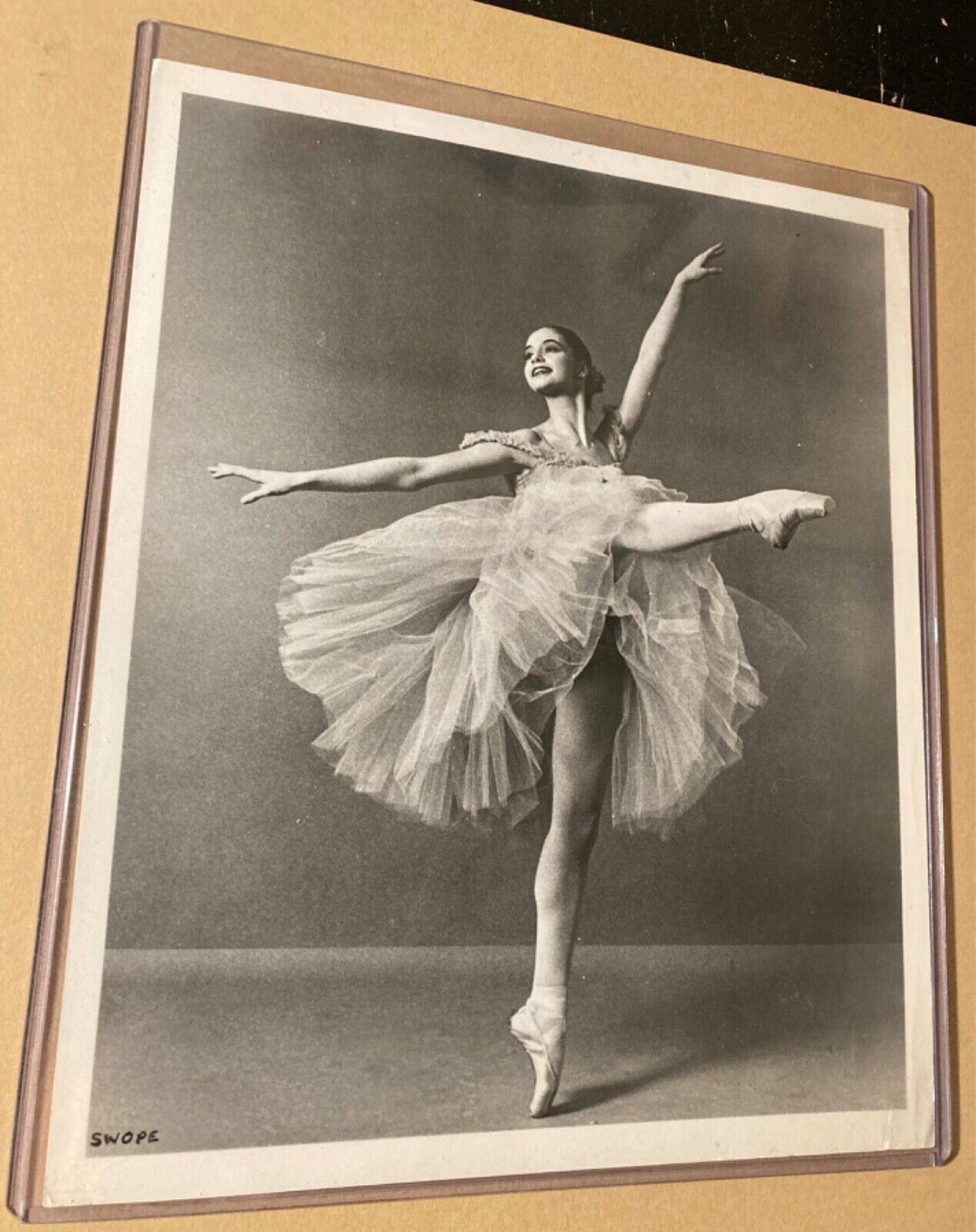 Beautiful Rare Ballet photo Suzanne Farrell NYCB very young 1960’s
