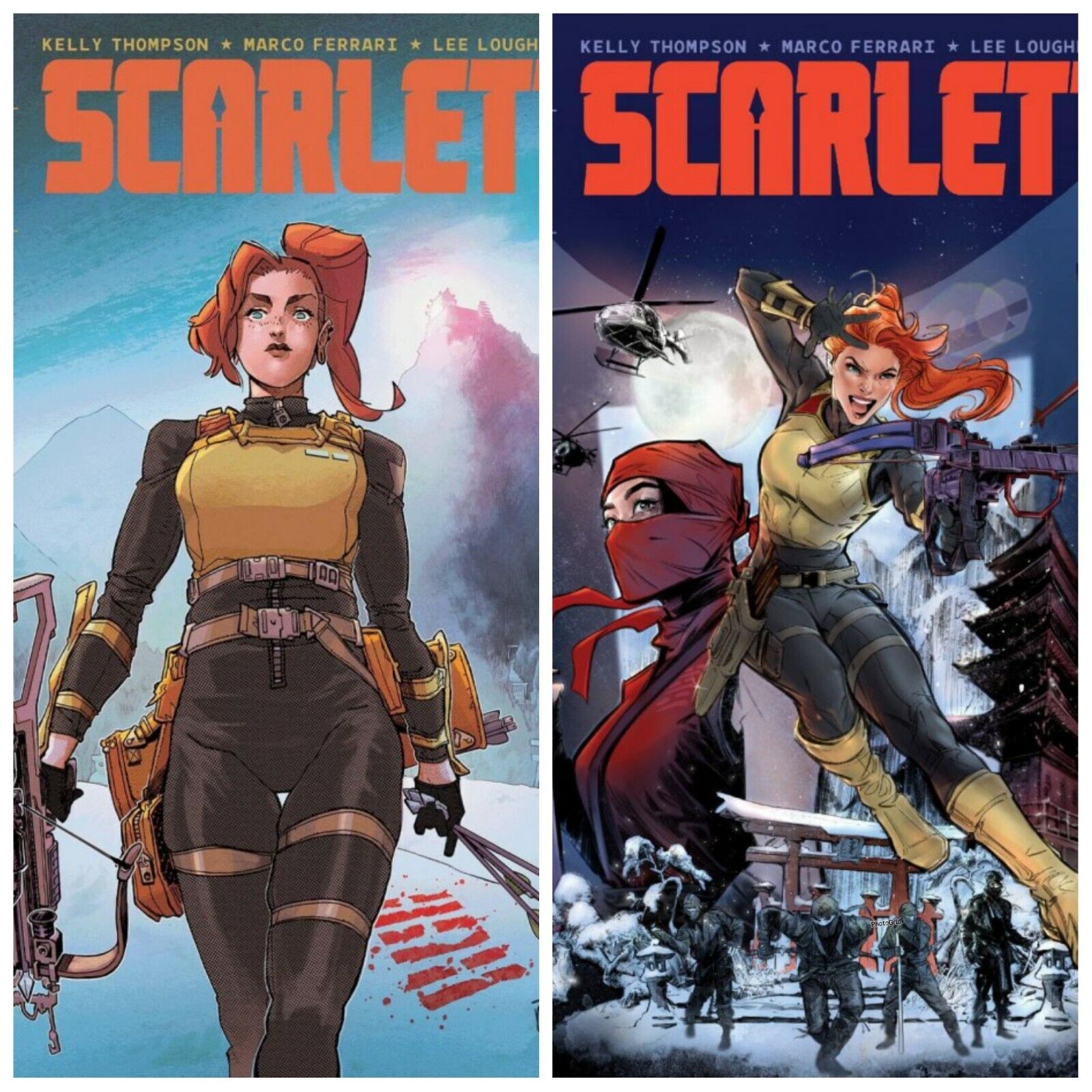 G.I. Joe Scarlett #1 Set Of 2 Jones Variant PRESALE 6/5 Image Comics 2024