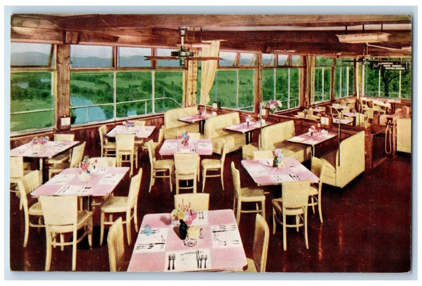 c1960 O\'Briens Dining Room Waverly New York NY Vintage Unposted Postcard