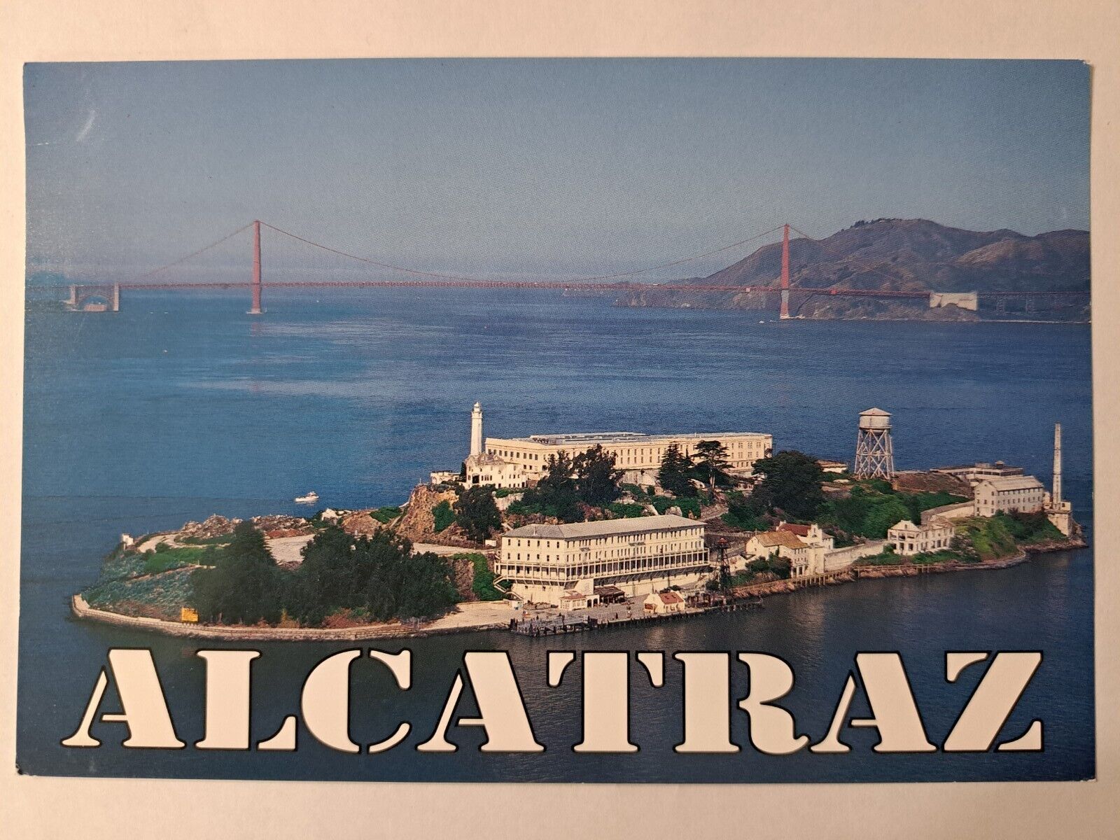 Postcard Alcatraz Island San Francisco, California