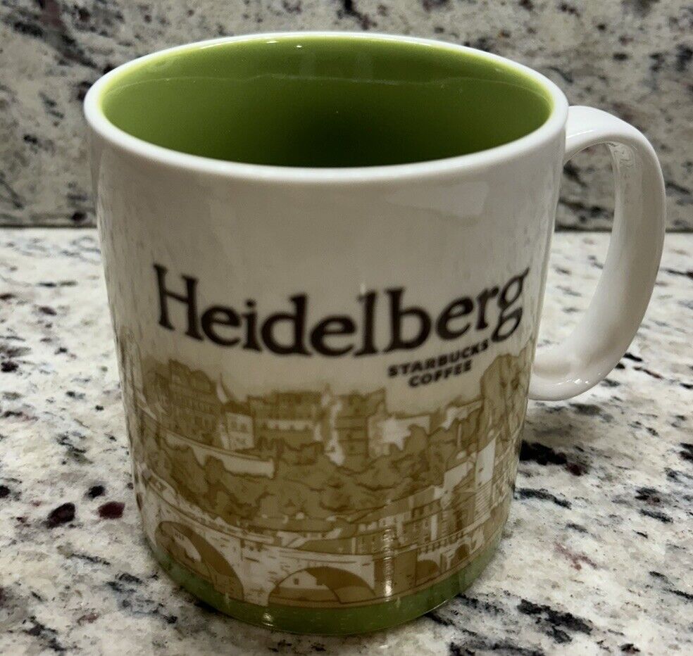 NWT Starbucks Global Icon Series Heidelberg Collector Coffee Mug 2009 Cup 16oz