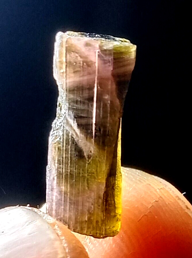 7.5 Carat Amazing Colour Tourmaline Crystal Specimen @ Afghanistan