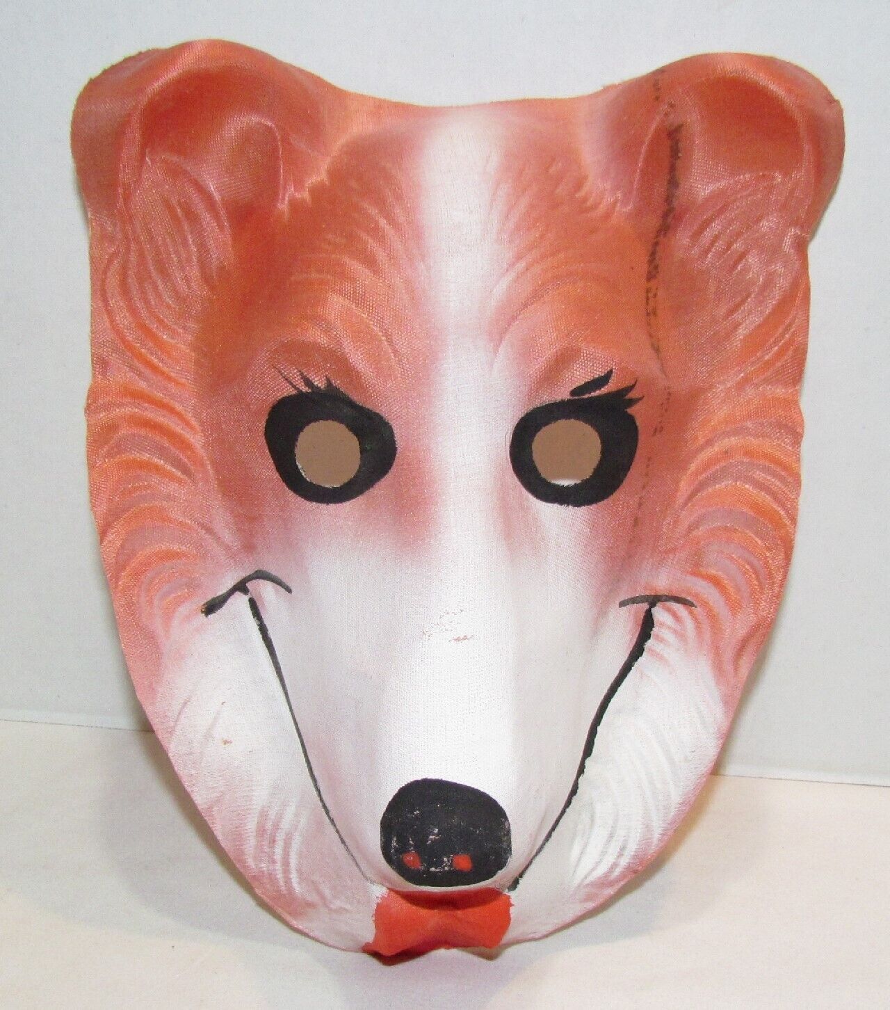 1950\'s Lassie Halloween Mask, gauze cloth 