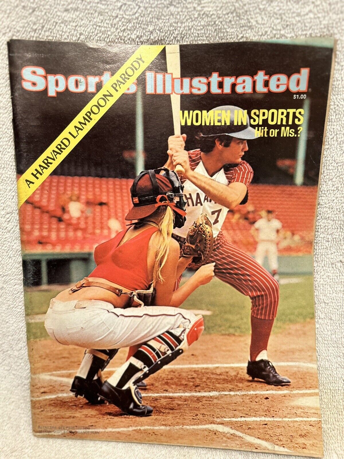 1974 Harvard Lampoon Parody Sports Illustrated Magazine Women In Sports