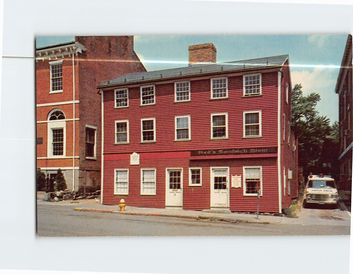 Postcard Red\'s Sandwich Shop Salem Massachusetts USA