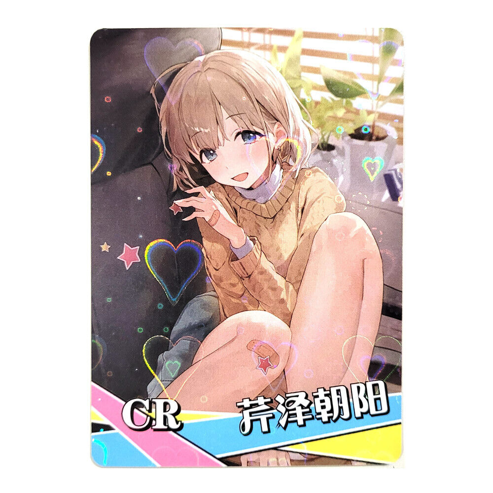 Goddess Story 5M09 Waifu Holo Card CR 07 - Idolmaster Serizawa Asahi