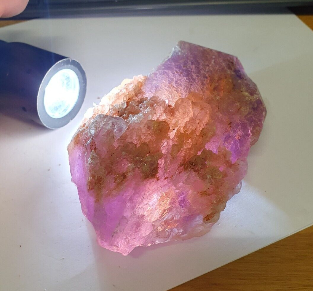 Large Rare Ametrine crystal from Bolivia...479 Grams (2395 carat)