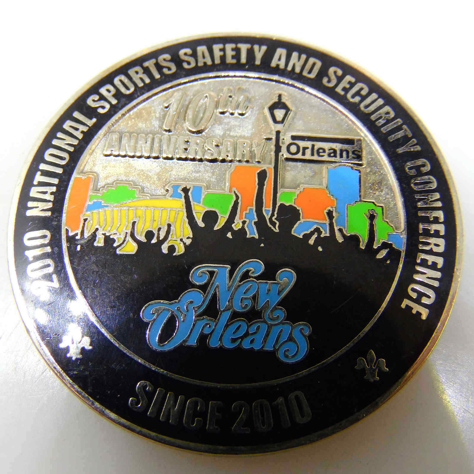 2010 NATIONAL SPORTS SAFETY AND SECURITY CONFERENCE CHALLENGE COIN