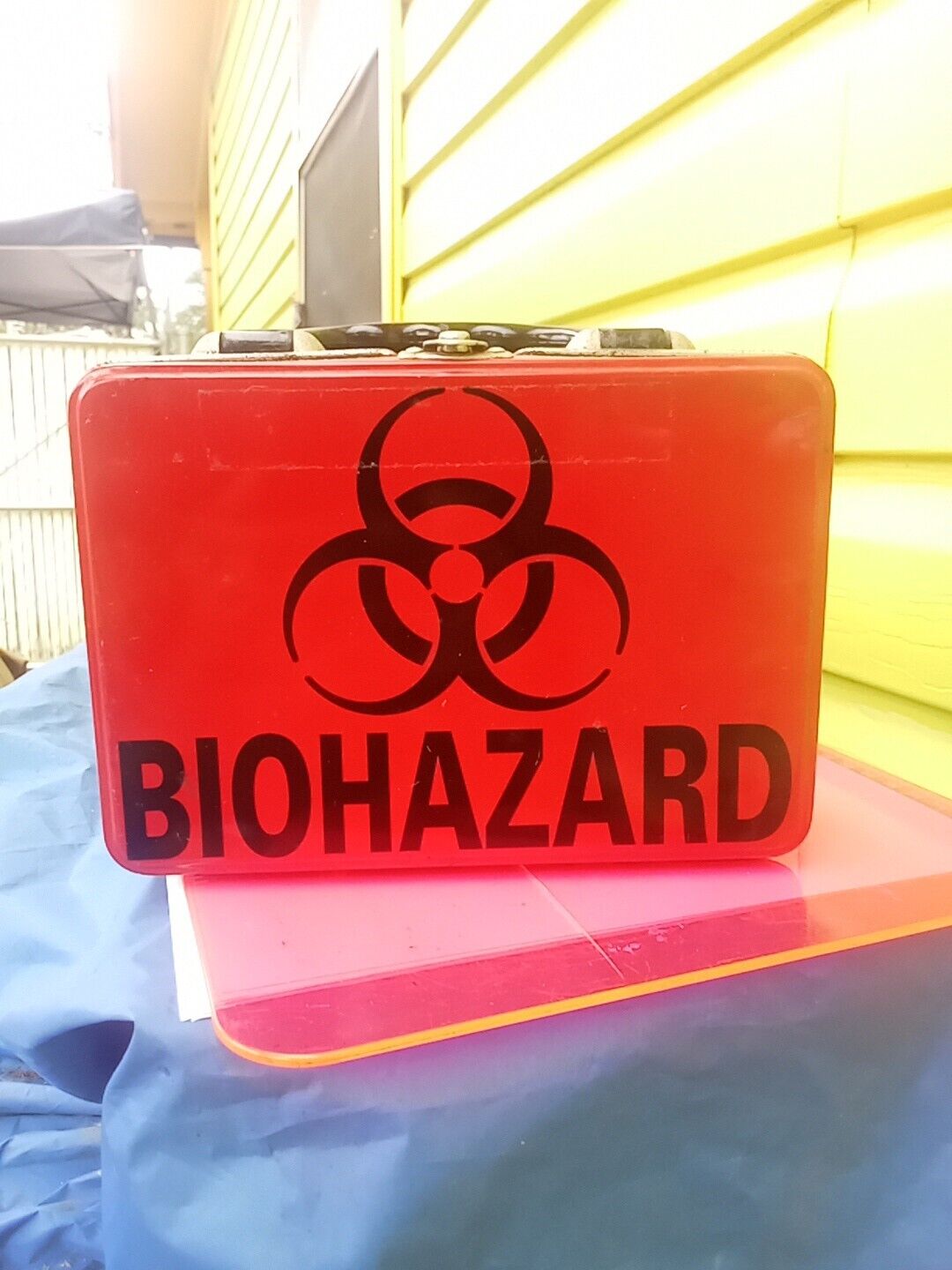 Lunchbox, Biohazard/Radioactive, Small Size, Metal, 1999