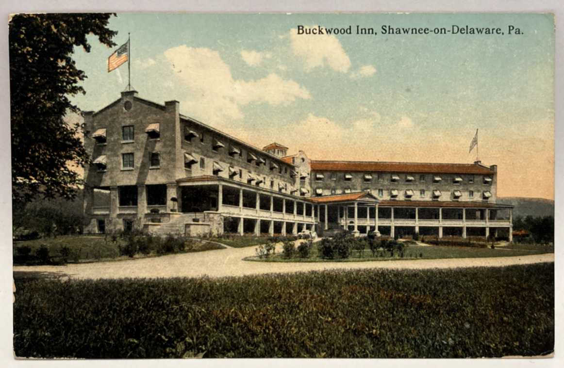 Buckwood Inn, Shawnee on Delaware, PA Pennsylvania Vintage Postcard