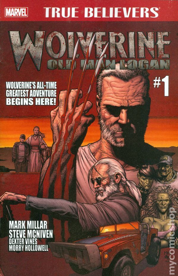 True Believers Wolverine Old Man Logan #1 VF 2015 Stock Image
