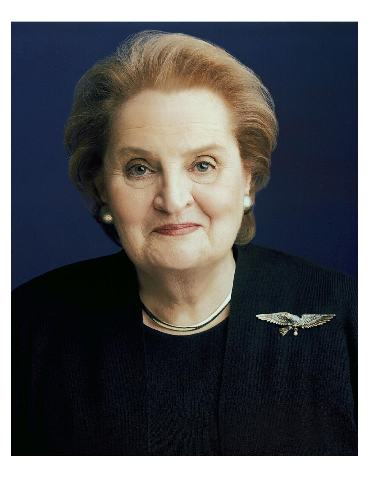 1997 Madeleine Albright Politician 8x10 Portrait Photo On 8.5