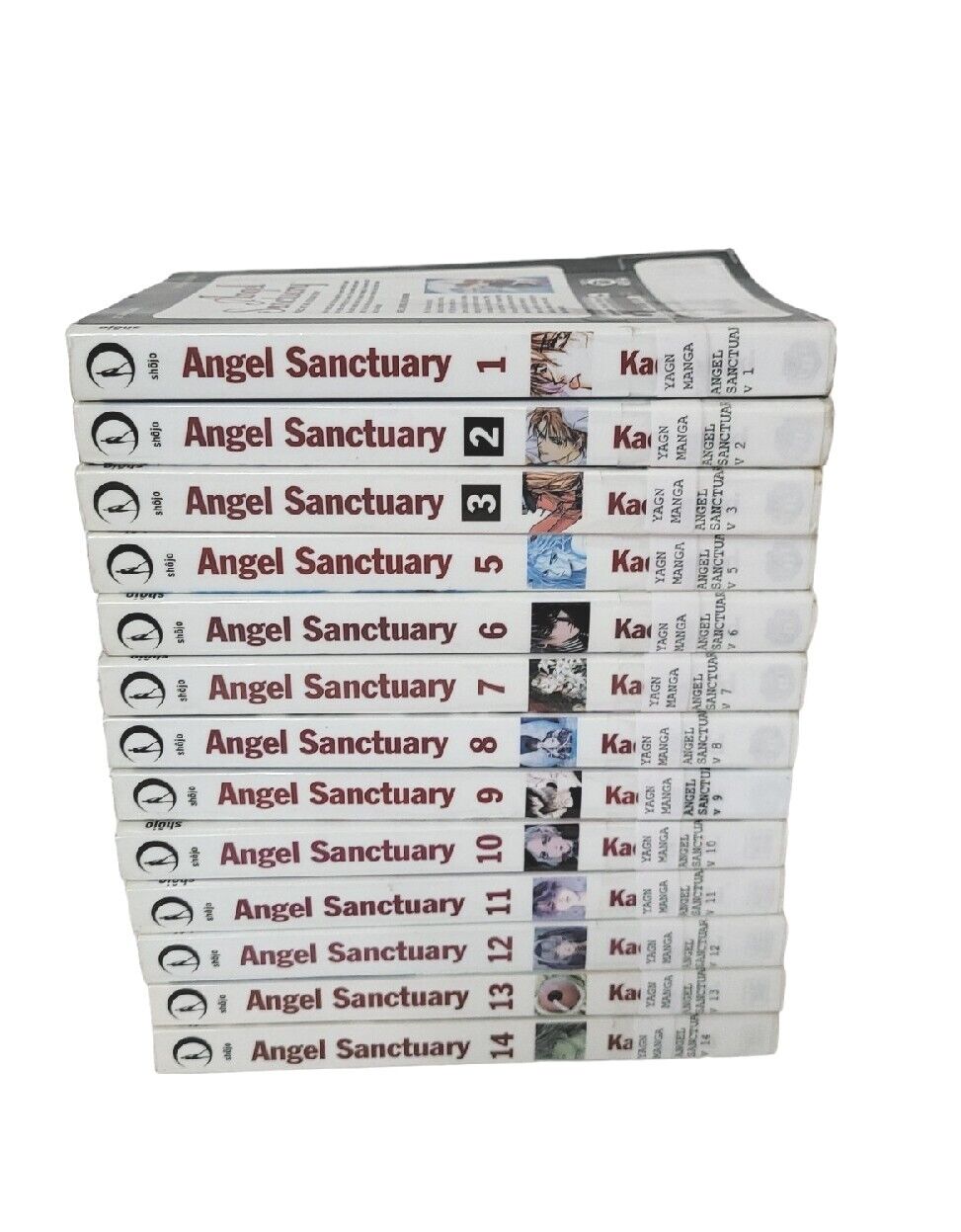 Angel Sanctuary Manga Set Vol 1-3 And 5-14 Kaori Yuki English Viz Media 