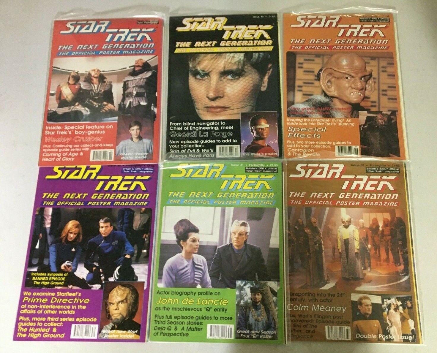 Star Trek The Next Generation The Official Poster Mag 13 diff